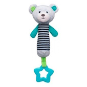 Canpol babies plišana igračka sa glodalicom Bears grey 68/055